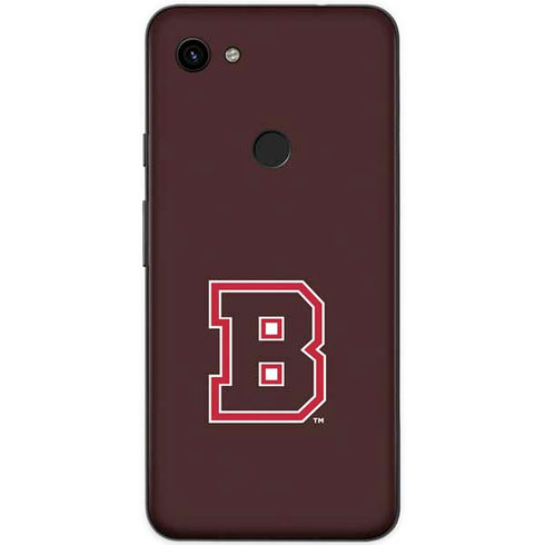 Brown University B Logo Google Pixel 3a Skin